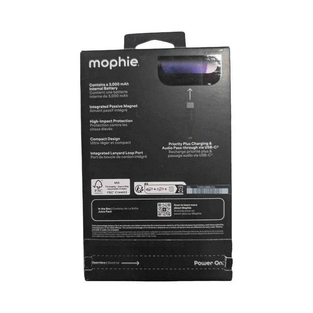 F2-P mophie Juice Pack for Apple iPhone 17 Pro - Charging Case Black ⬇️ (Tested)